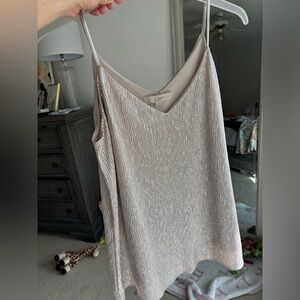 LOFT Women's Shimmering Champagne Camisole